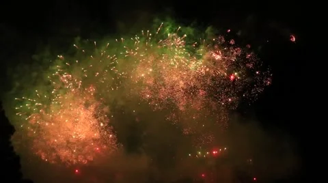 Fireworks Stock Footage 41580500