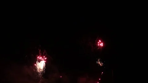 Fireworks Stock Footage 76866833