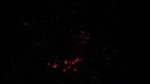 Fireworks Stock Footage 76894741