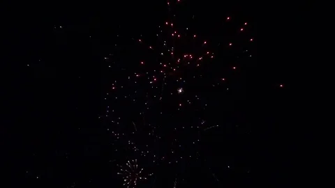 Fireworks Stock Footage 76894748