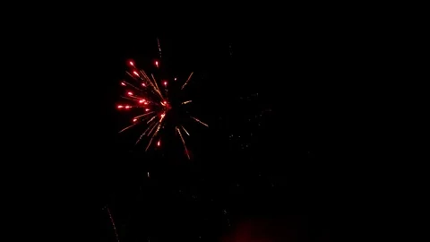 Fireworks Stock Footage 79628525