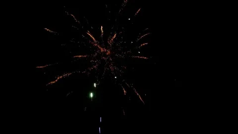 Fireworks Stock Footage 79628530