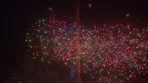 Fireworks Stock Footage 80997934