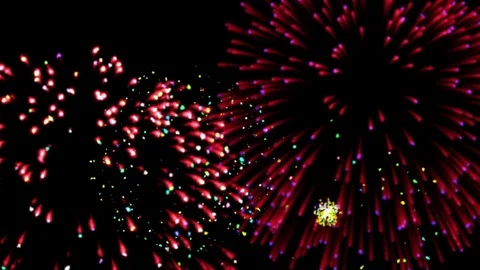 Fireworks Stock Footage 82622353