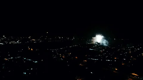 Fireworks Stock Footage 86498463