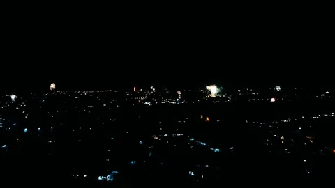 Fireworks Stock Footage 86498731
