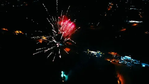 Fireworks Stock Footage 86498936