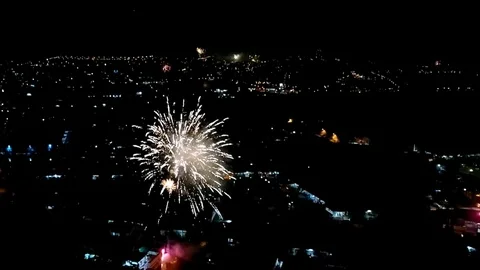 Fireworks Stock Footage 86499162