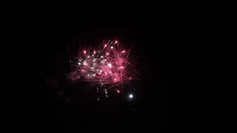 Fireworks Stock Footage 88884310
