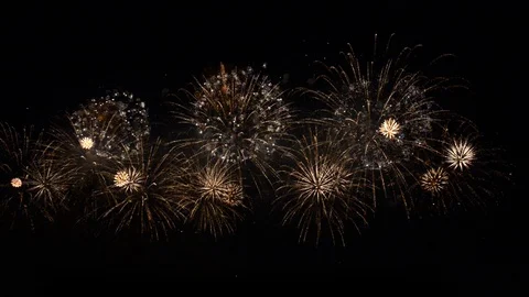 Fireworks Stock Footage 94496187