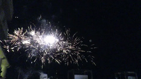 Fireworks Stock Footage 95129702