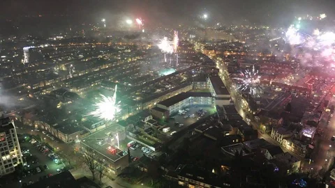 Fireworks Stock Footage 100566372