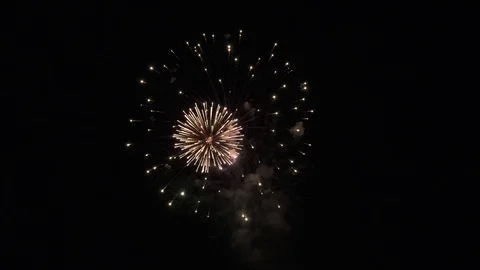 Fireworks Stock Footage 107673096