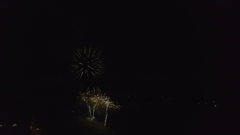 Fireworks Stock Footage 110901596