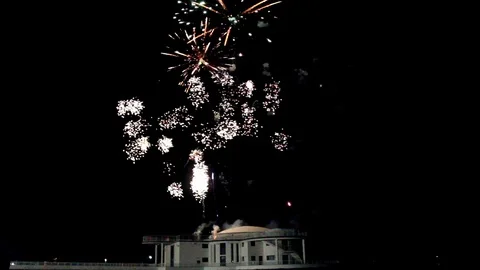 Fireworks Stock Footage 113503994