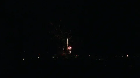 Fireworks Stock Footage 114496064
