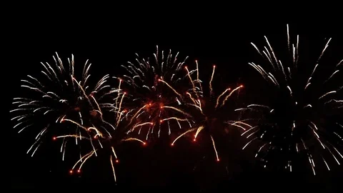 Fireworks Stock-Footage 115766674