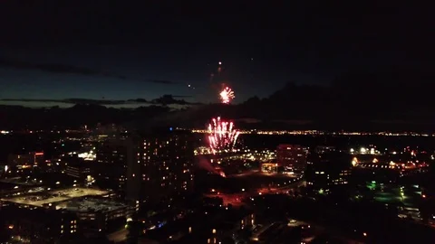 Fireworks Stockbeeldmateriaal 123560396