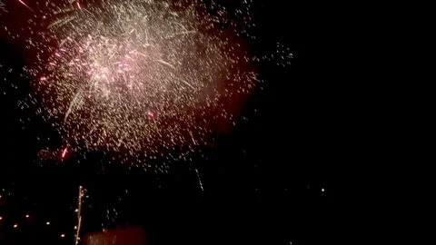 Fireworks Stock Footage 126161027