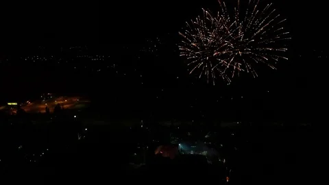 Fireworks Stock Footage 129171816