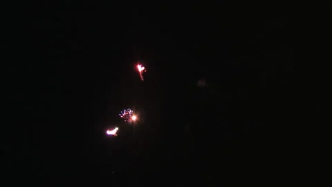 Fireworks Stock Footage 137874140