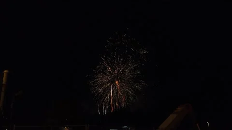 Fireworks Stock Footage 137998387