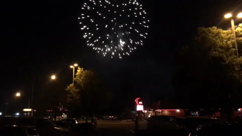 Fireworks Stock Footage 138132157