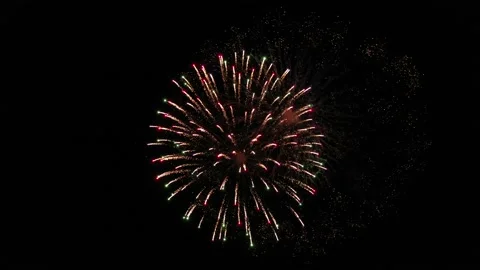 Fireworks Stock Footage 158600805