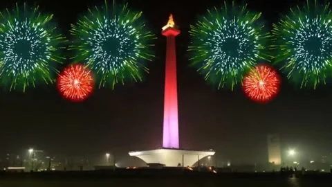 Fireworks Stock Footage 242801237