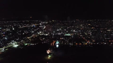 Fireworks Stock Footage 243763486