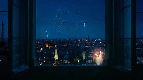 Fireworks Stock Footage 254093667