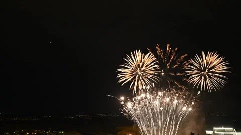 Fireworks Stock Footage 296017542