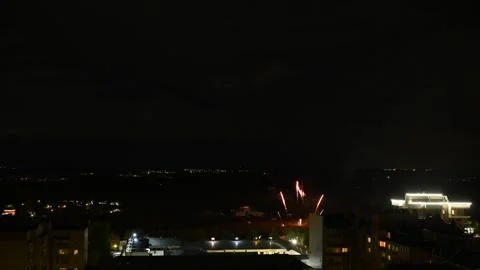 Fireworks Stock Footage 296017594