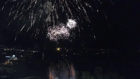 Fireworks Stock Footage 322018486