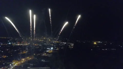 Fireworks Stock Footage 322018503