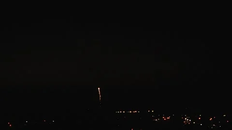 Fireworks that form a heart shape Stock Footage 57360729