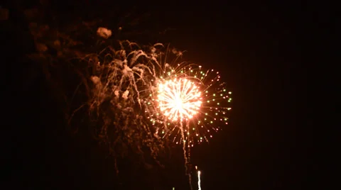 Fireworks Fourth of July Circles HD high quality incredible Stock Footage 37613520