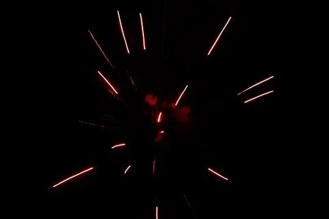 Fireworks in full explosion Stock Photos