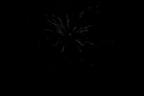Fireworks in full explosion Stock Photos