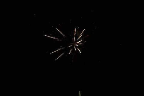 Fireworks in full explosion Stock Photos