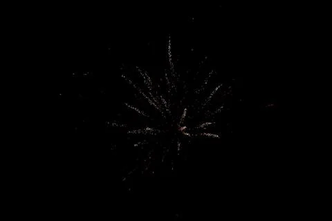 Fireworks in full explosion Stock Photos