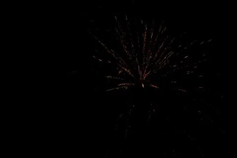 Fireworks in full explosion Stock Photos
