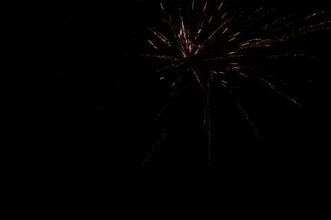 Fireworks in full explosion Stock Photos