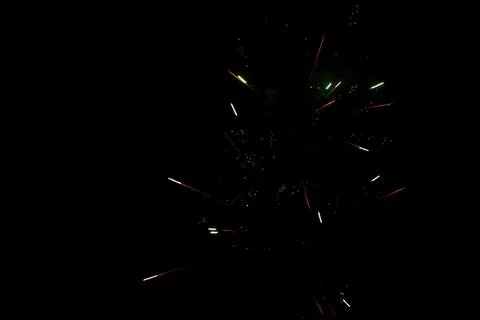 Fireworks in full explosion Stock Photos