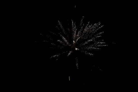 Fireworks in full explosion Stock Photos