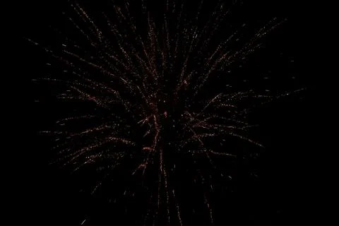Fireworks in full explosion Stock Photos