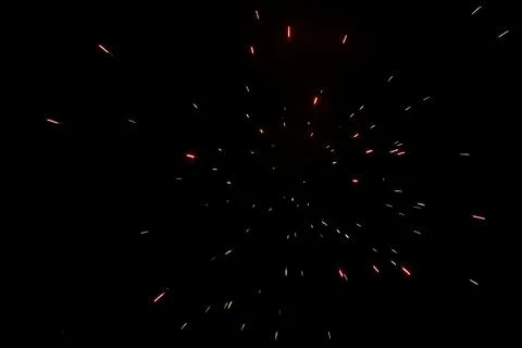 Fireworks in full explosion Stock Photos