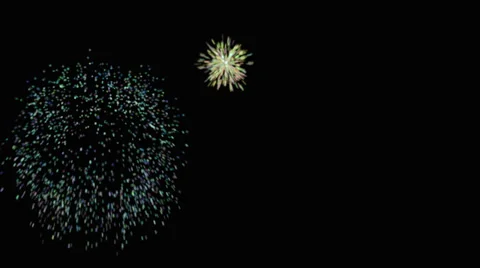 Fireworks, Full HD Stock Footage 34438022