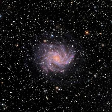 The Fireworks Galaxy Stock Photos