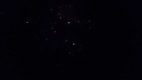 Fireworks on the ground Stock Footage 146028493